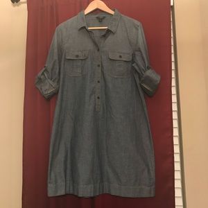 Chambray Shirtdress